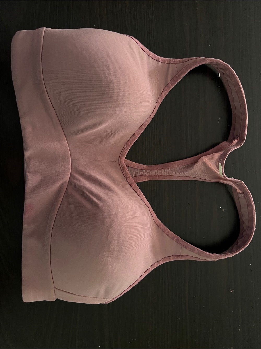 lululemon athletica Rose Pink Wireless Racerback Sports Bra
